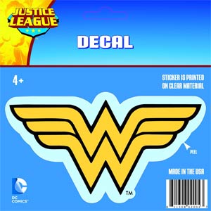 DC Heroes Wonder Woman Symbol Vinyl Sticker Assortment Case
