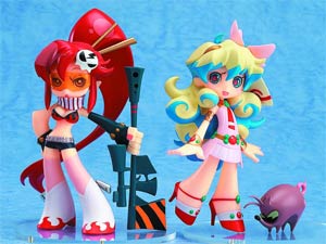 Gurren Lagann Yoko & Nia PVC Figure 2-Pack Panty & Stocking With Garterbelt Version