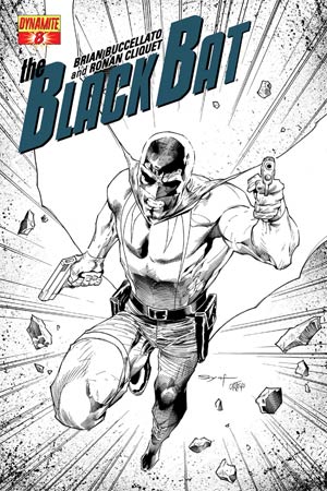 Black Bat #8 Cover D High-End Ardian Syaf Black & White Ultra-Limited Cover (ONLY 50 COPIES IN EXISTENCE!)