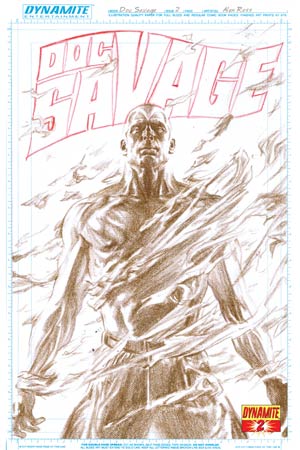 Doc Savage Vol 5 #2 Cover D High-End Alex Ross Art Board Ultra-Limited Cover (ONLY 25 COPIES IN EXISTENCE!)
