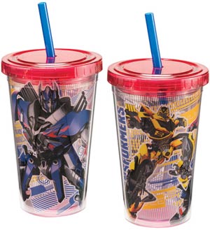 Transformers Movie Heroes 12-Ounce Acrylic Travel Cup