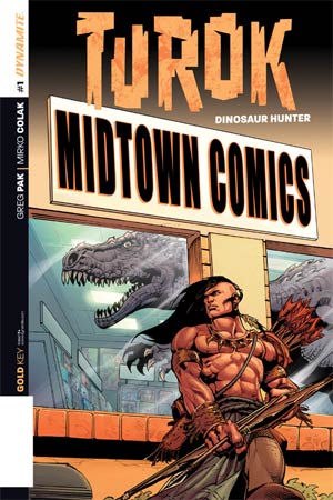 Turok Dinosaur Hunter Vol 2 #1 Cover E Retailer Shared Exclusive Cover