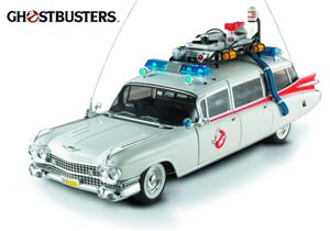 Hot Wheels Heritage Ghostbusters Ecto-1 1/18 Scale Die-Cast