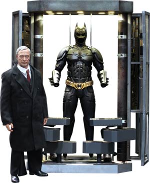 Batman The Dark Knight Armory With Batman And Alfred Pennyworth 12-Inch Action Figure Set
