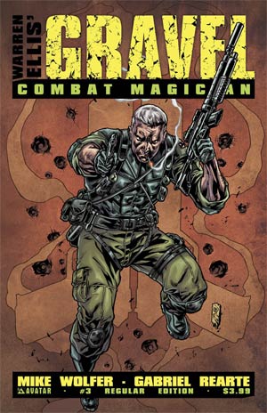Gravel Combat Magician #3 Cover A Regular Cover