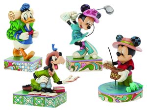 Disney Traditions Great Outdoors 8-Piece Pre-Pack Figurine