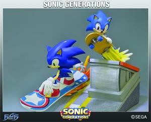 Sonic Diorama Collection Sonic Generations Statue