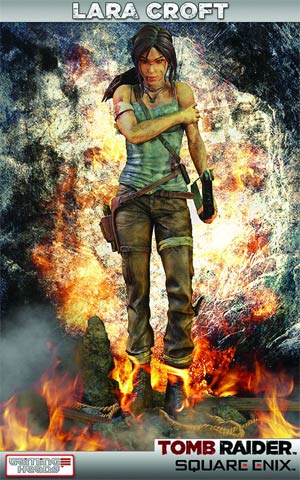 Tomb Raider Lara Croft Survivor Statue