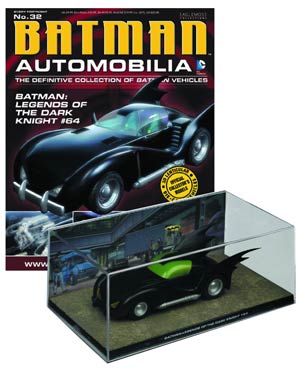 DC Batman Automobilia Collection Magazine #32 Legends Of The Dark Knight #64 Batmobile