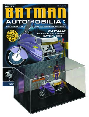 DC Batman Automobilia Collection Magazine #33 Classic TV Series Batgirl Bike