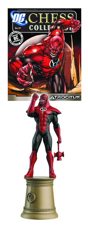 DC Superhero Chess Figure Collector Magazine #57 Atrocitus Black Bishop