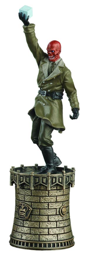 Marvel Chess Figure Collector Magazine #7 Red Skull Black King