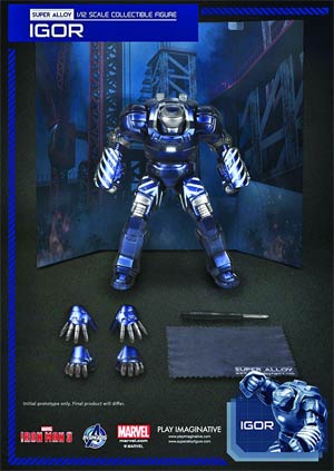 Iron Man 3 Mark XXXVIII Igor Super Alloy 1/12 Scale Figure