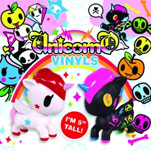 Unicorno Black Neon Large Vinyl Figure