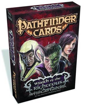 Pathfinder Cards Wrath Of The Righteous Face Cards Deck