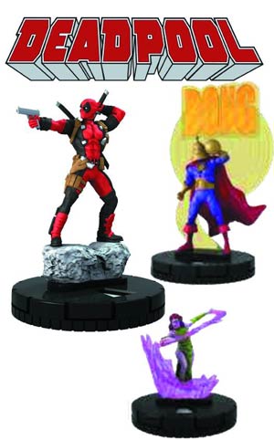 Marvel HeroClix Deadpool Booster Brick Of 10 Packs