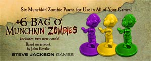 Munchkin 6 Bag O Zombies