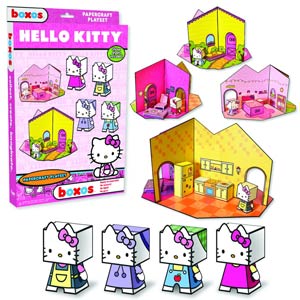 Hello Kitty Papercraft Activity Set