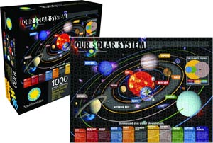 Smithsonian Our Solar System 1000-Piece Puzzle