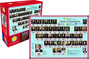 Smithsonian Presidents Of The United States 1000-Piece Puzzle