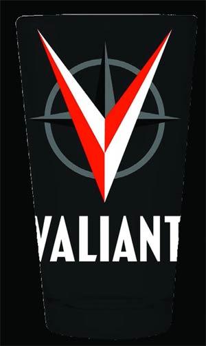 Valiant Logo Pint Glass