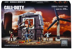 Mega Bloks Call Of Duty Zombie Tranzit Farm Set