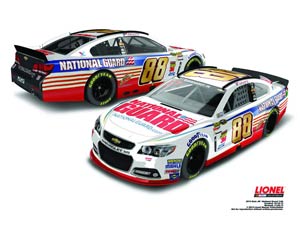 NASCAR 2014 Dale Earnhardt Jrs National Guard Chevrolet SS 1/24 Scale Die-Cast