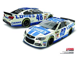 NASCAR 2014 Jimmie Johnsons Lowes Chevrolet SS 1/24 Scale Die-Cast