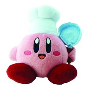 Kirby 6-Inch Plush - Chef Kirby