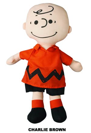 Peanuts 2-D Plush Cushion - Charlie Brown