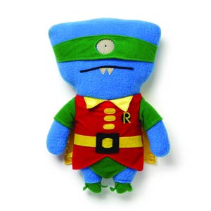 Uglydoll DC Comics 11-Inch Plush - Wedgehead As Robin