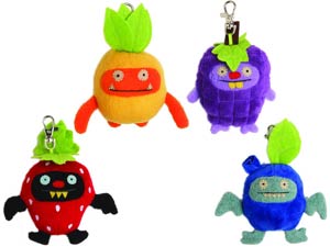 Uglydoll Fruitie Backpack Plush Clip Assortment Case