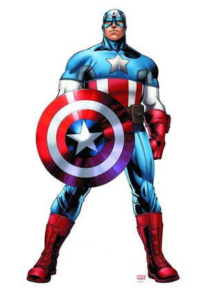 Avengers Assemble Life-Size Stand-Up - Captain America