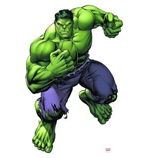 Avengers Assemble Life-Size Stand-Up - Hulk