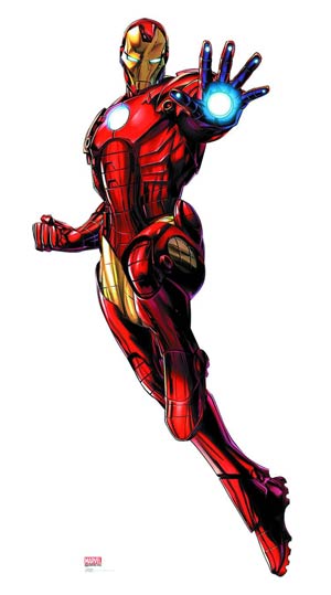 Avengers Assemble Life-Size Stand-Up - Iron Man