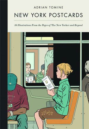 New York Postcards 30 Illustrations From The New Yorker And Beyond By Adrian Tomine TP