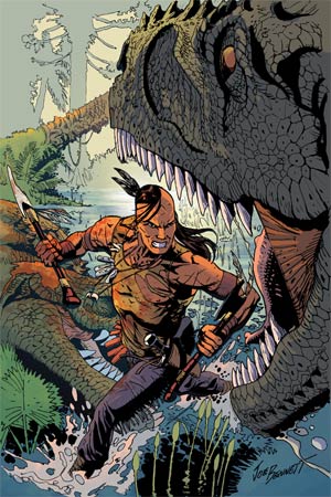 Turok Dinosaur Hunter Vol 2 #1 Cover T High-End Joe Bennett Virgin Art Ultra-Limited Variant Cover (ONLY 25 COPIES IN EXISTENCE!)