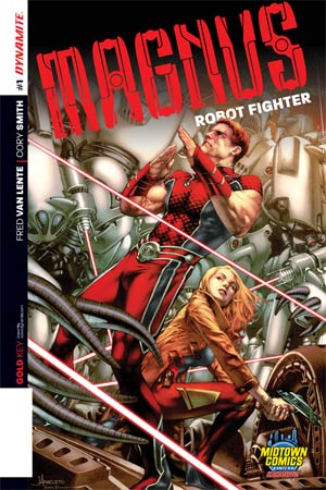 Magnus Robot Fighter Vol 4 #1 Cover D Midtown Exclusive Jay Anacleto Variant Cover