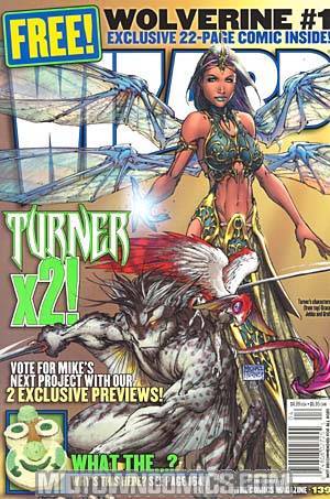 Wizard Comics Magazine #139 Michael Turner Cvr
