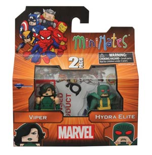 Marvel Minimates Series 54 Captain America Variant Viper & Hydra Elite 2-Pack