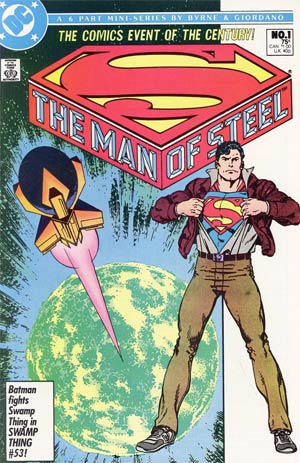 Man Of Steel #1 Cover A Direct Edition