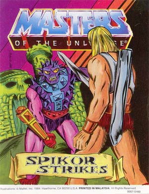 Masters Of The Universe Mini Comic #25 Spikor Strikes