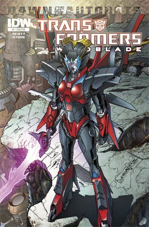 Transformers Windblade #2 Cover B Variant Alex Milne Subscription Cover (Dawn Of The Autobots Tie-In)