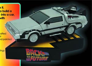 Back To The Future Time Machine Shakem Premium Motion Statue