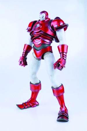 3A x Iron Man Figure - Silver Centurion