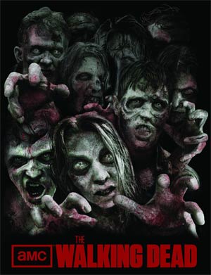 Walking Dead Fleece Blanket - Walkers