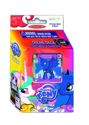 My Little Pony Canterlot Nights Theme Deck Display