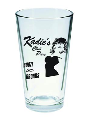 Sin City Kadies Club Pecos Pint Glass