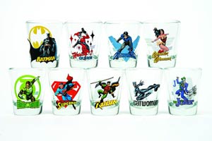 DC Comics Toon Tumbler Shot Glasses - Joker