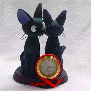 Kikis Delivery Service Diorama Table Clock